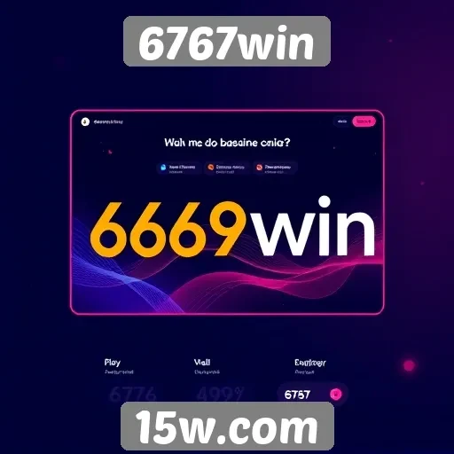 6767win: análise de usabilidade e design